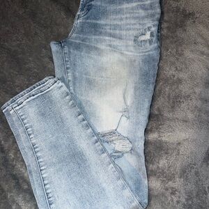 PacSun Light Blue Men's Skinny Jeans